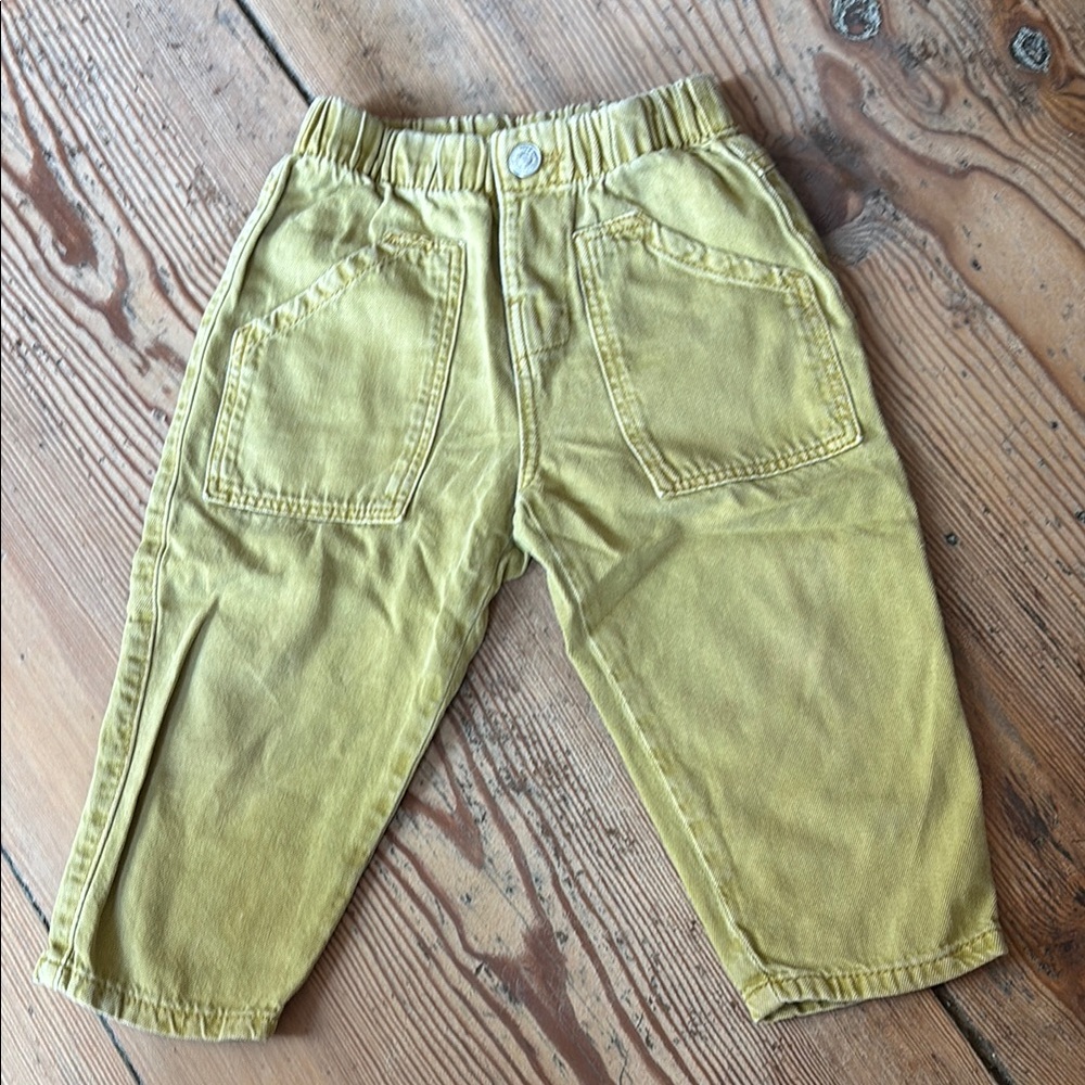 Zara Denim Workwear Pants